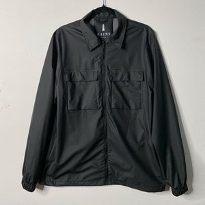 Rains Coach’s Jacket – Black – XS/S